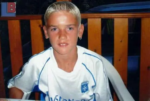 Young Antoine Griezmann in his early career years.
