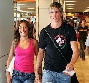 Meet Fernando Torres and Olalla Dominguez, his wife.