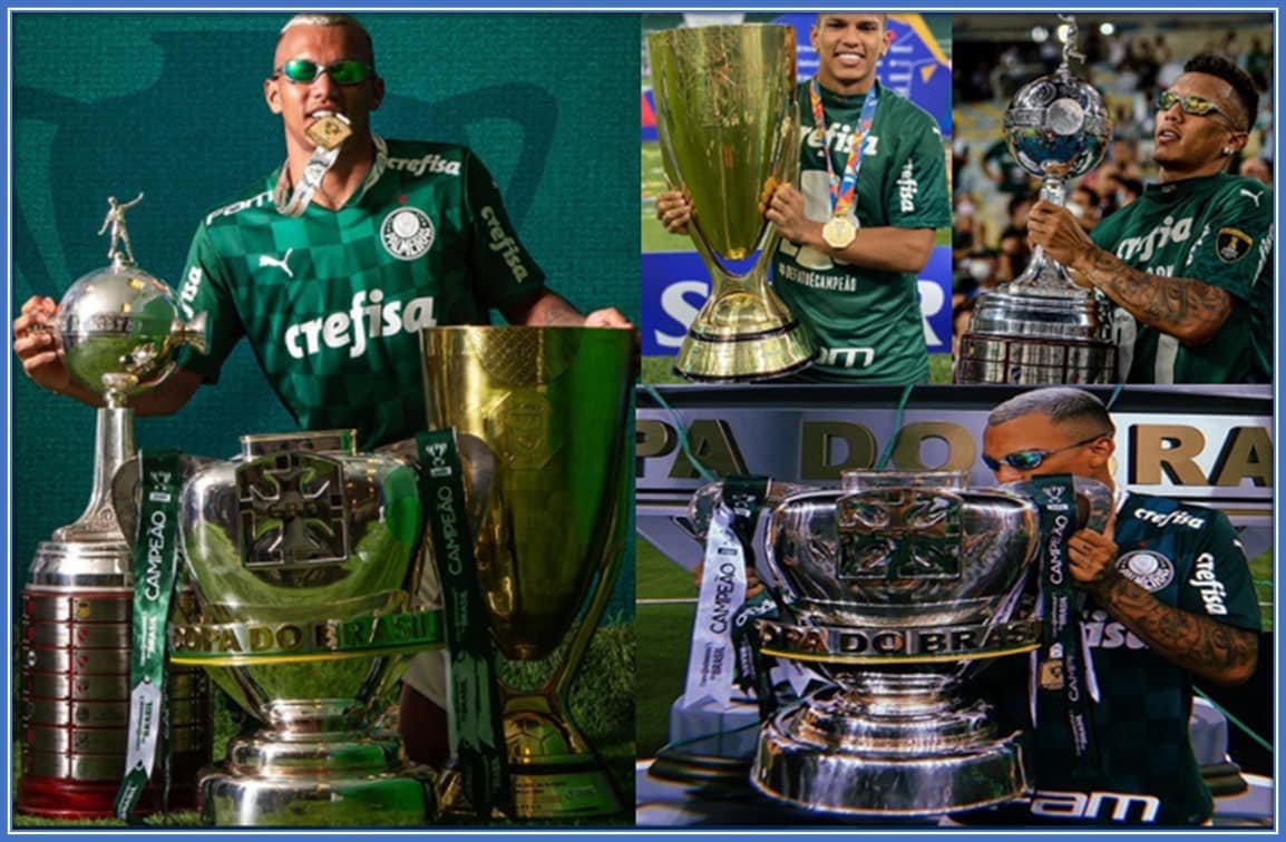 Can you imagine? Gabriel Veron's brilliance helped his club win all these trophies - in a single season.