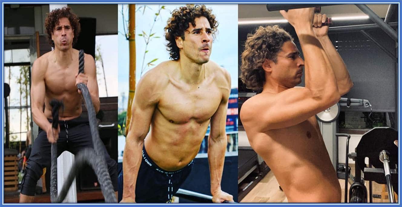 Getting to know Guillermo Ochoa's workout routines.