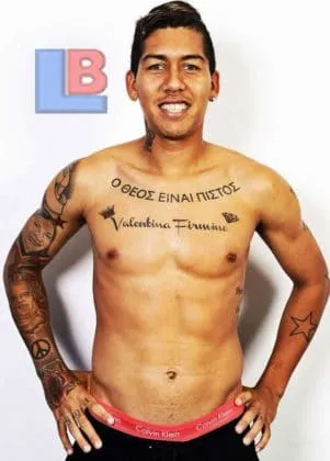 Roberto Firmino Tattoo Facts - EXPLAINED.