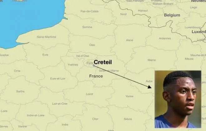 See the location of where Dan-Axel grew up on the map of France.