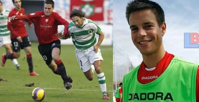 This is young Cesar Azpilicueta in his early career years.