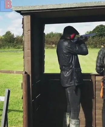 Aaron Ramsey shoots Pigeon with his brother
