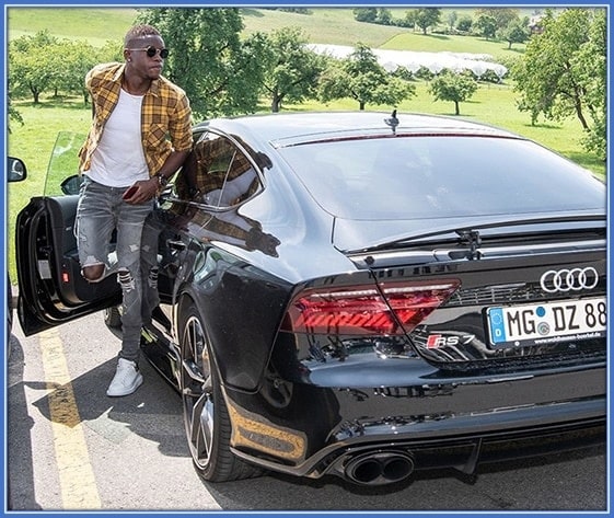 Denis Zakaria's Car - He is a big fan of Audi, the German automobile manufacturer.