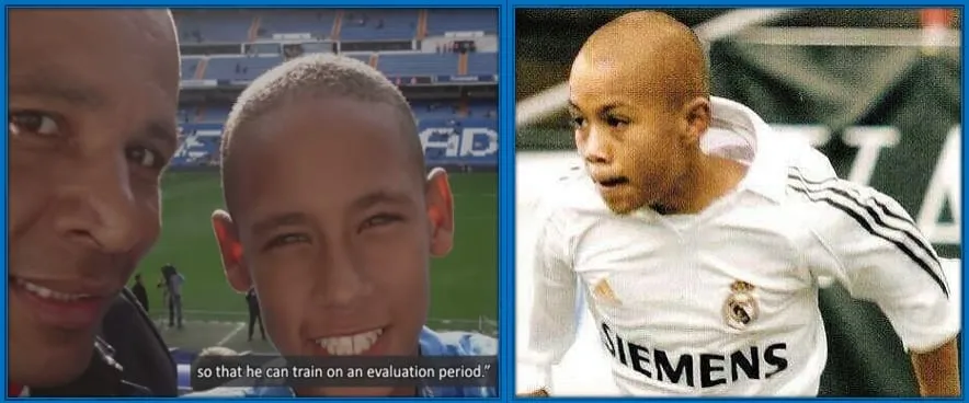 The story of Neymar's Real Madrid trial.