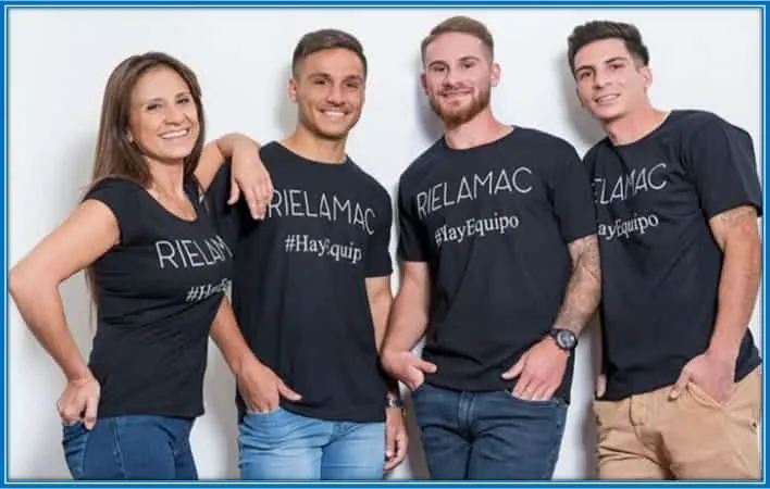 Alexis Mac Allister's family are the proud owners of RIELAMAC, a family business.