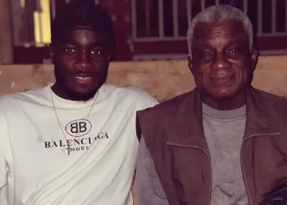 A photo of Dayot Upamecano's Father would help you understand his family origin. Credit: Instagram