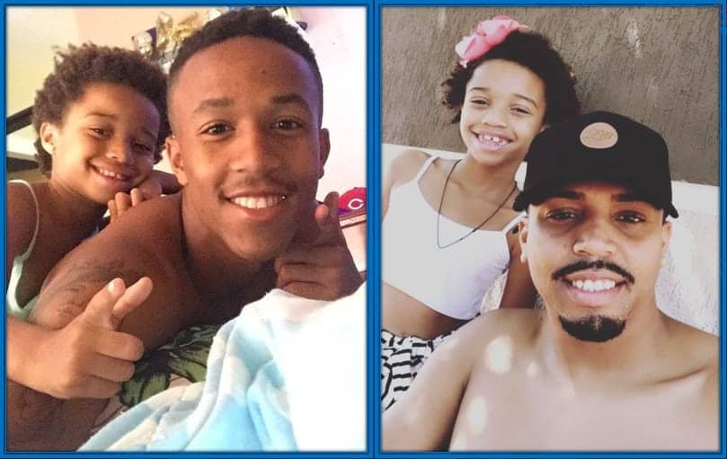 Eder Militao's Sister (Maria Júlia) has no worries in life when she's got two big brothers.
