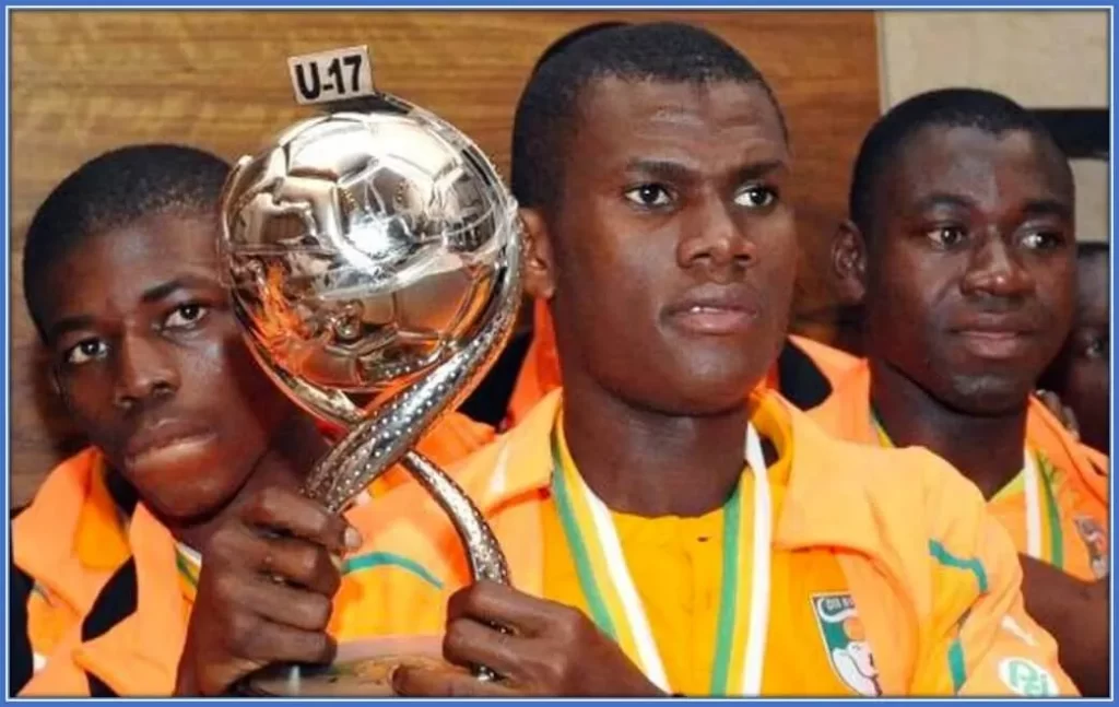 See who has been lifting trophies before he clocked 17.