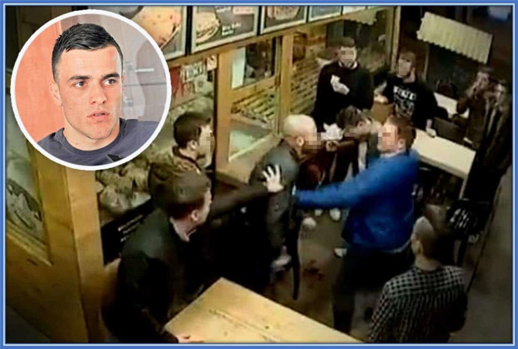 The attack on Filip Kostic, his Brother and Uncle.