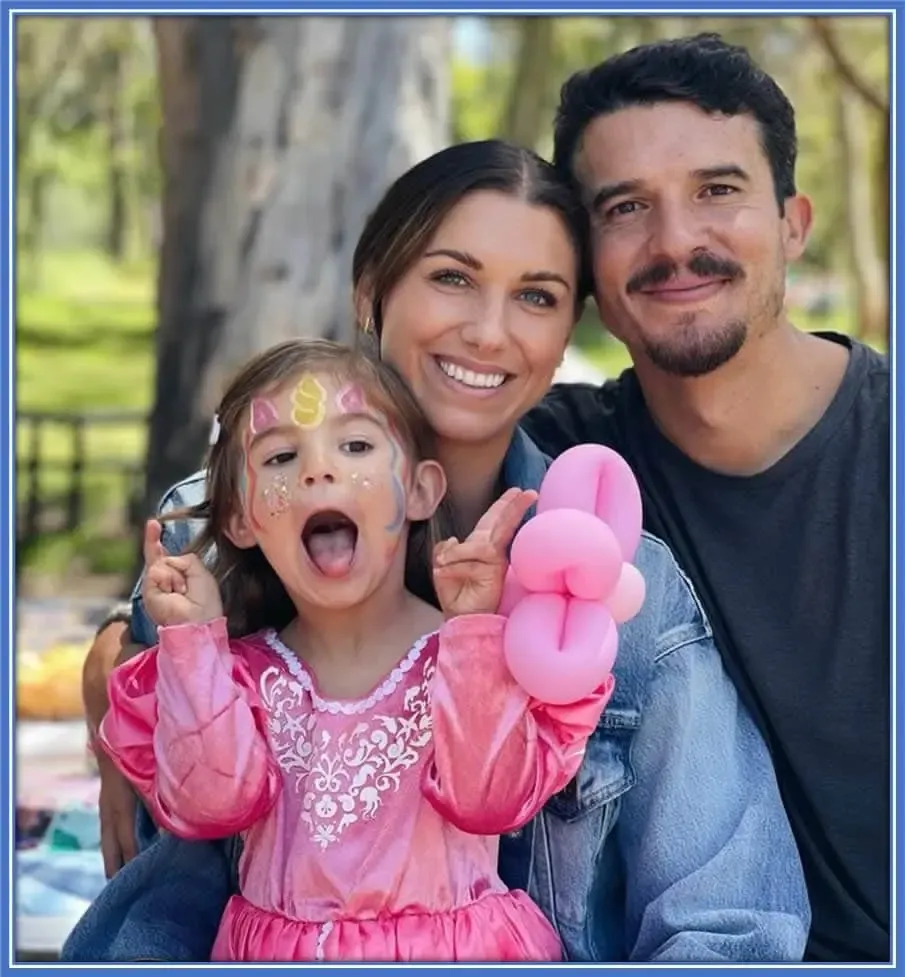 Alex's family. Whom she loves spending time with.