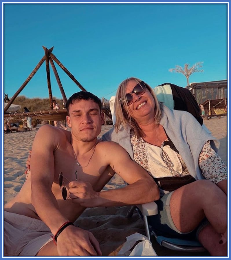 Mother-Son Connection: The PSG star frequently cherishes and preserves these precious moments.