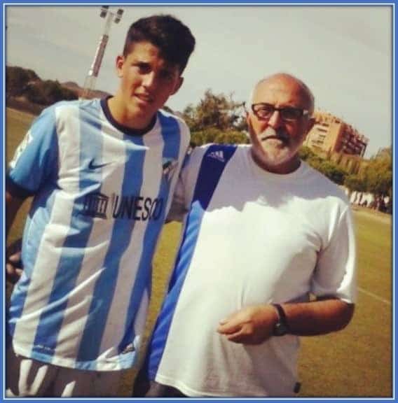 Meet Pablo Fornals Dad, the mastermind behind his football endeavours.