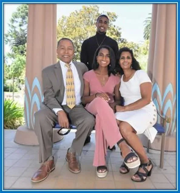 Behold the head of the house Aweke Girma who gave his daughter her talent.