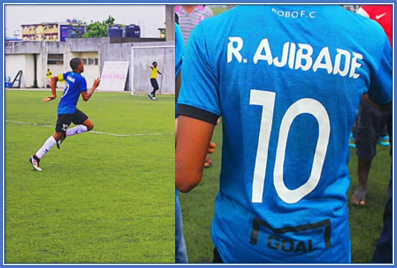 The superstar captined her team in FC Robo. Source: Instagram/ rasheedatt10