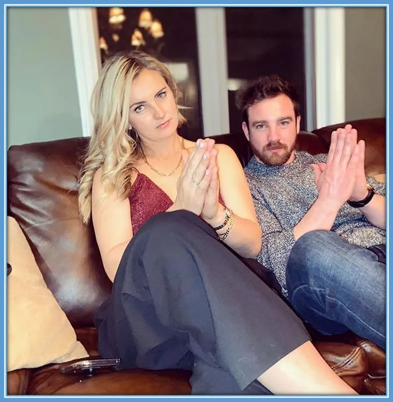 Lindsey and her brother Michael Horan. Source: Instagram@lindseyhoran.