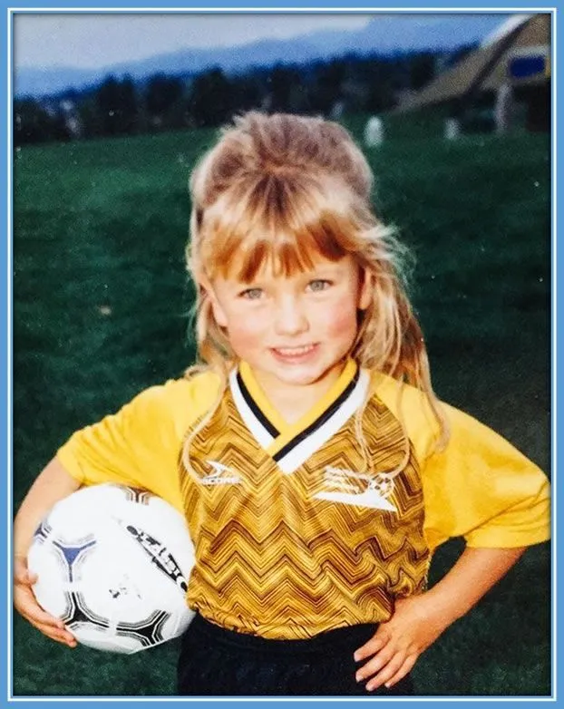 Lindsey Horan as a child. Source: Instagram@Lindseyhoran10