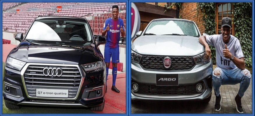 Yerry Mina Cars cannot be far from these brands.