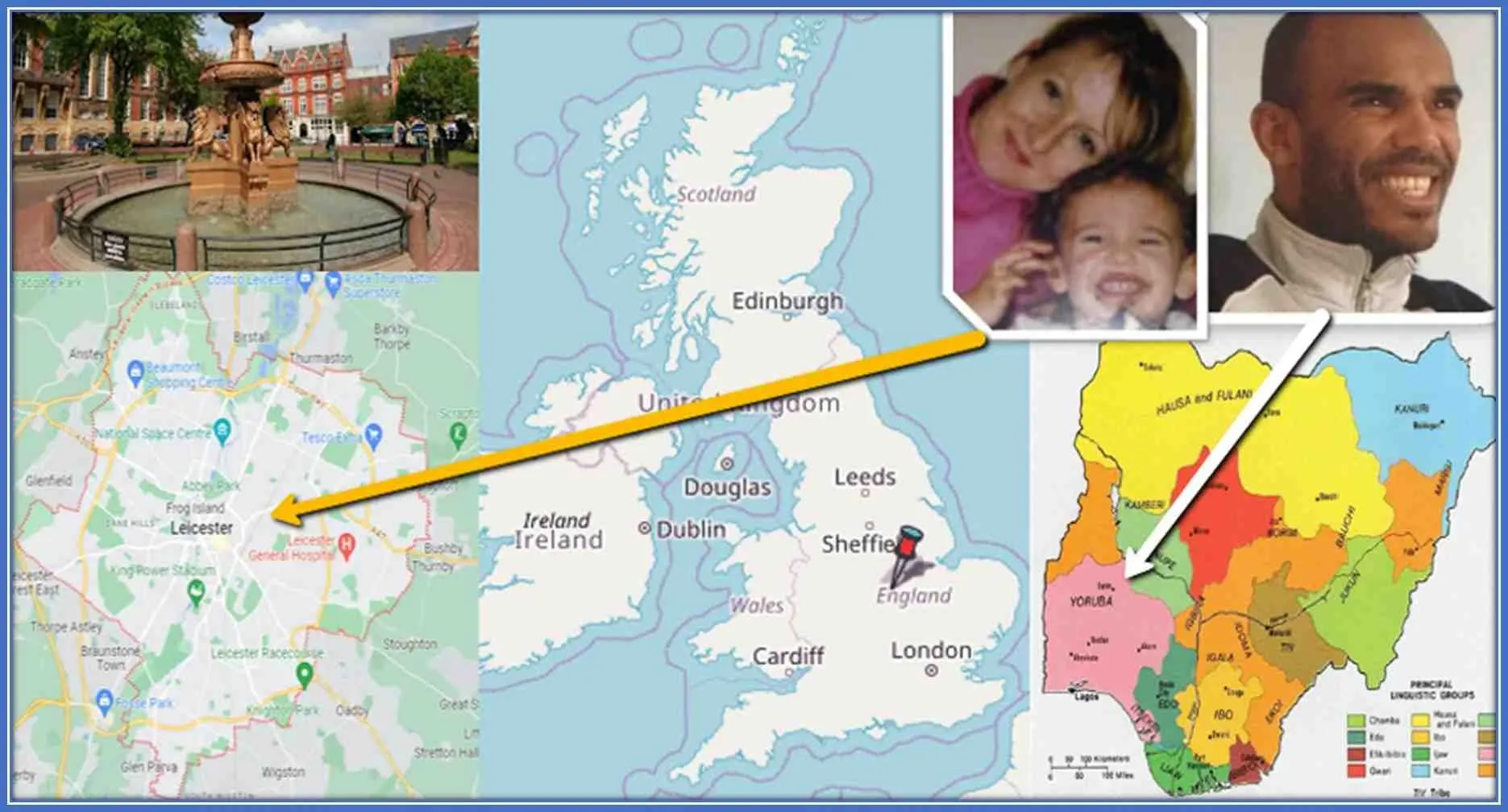 This map aids your understanding of Ashleigh Plumptre's origin.