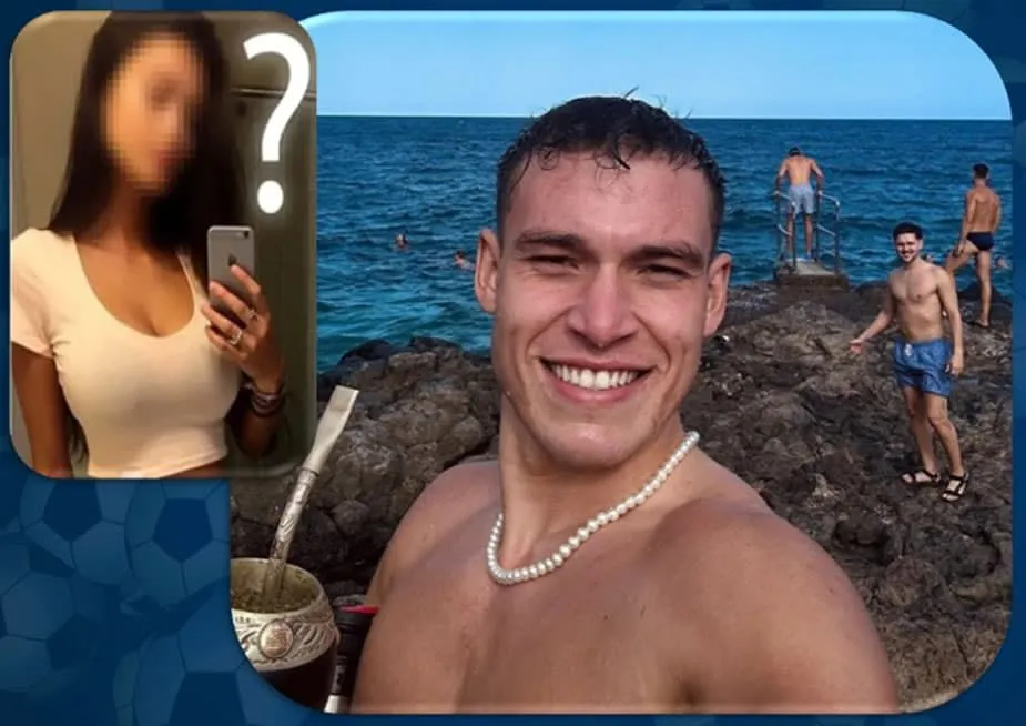 Fans have asked... Is there a glamorous woman behind this triumphant Uruguayan?