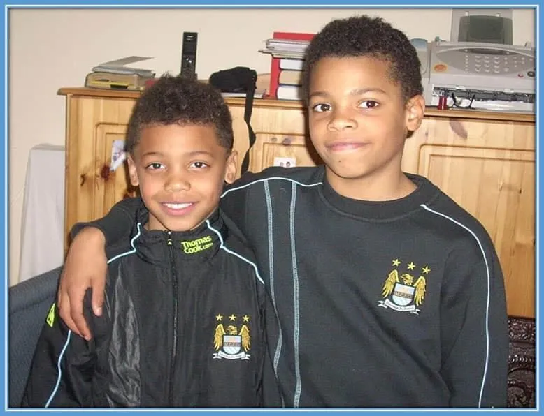 The Nmecha brothers got enrolled into the Manchester City Academy. Photo: Theathletic.com