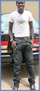 Meet Onyekachi Apam. He is Lesley Ugochukwu's Uncle.