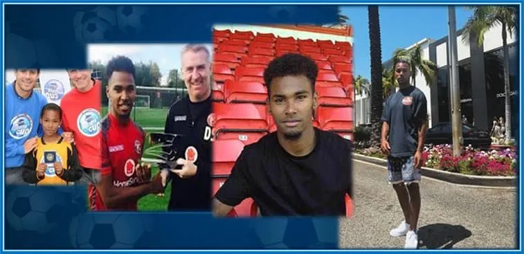 Behold Rico Henry's Biography- From the little kid in a competition to one of the best English Leftbacks. Image: Birmigham Mail, BBC, Express$star, instagram, ricohenry.