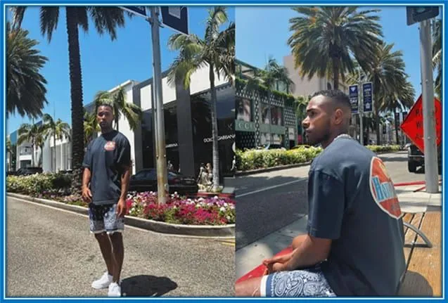 Rico Antonio could own any of the houses in one of the most expensive streets in New York. Image: Instagram, ricohenry.