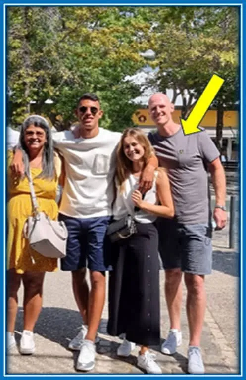 Timo Nummelin accepted and loved the children of his wife like his own. Photo Credit: Instagram, matheusnunes73.