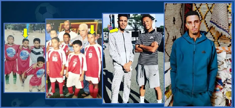 Behold Azzedine Ounahi's Biography- from the little fella to one of the French goal scorer. Image: Instagram,