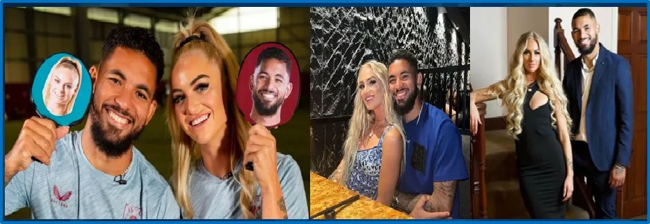 The lovelife journey of Ashley and Douglas what a power couple they are. Photos: Google, Goal.com, BrieflyNews.