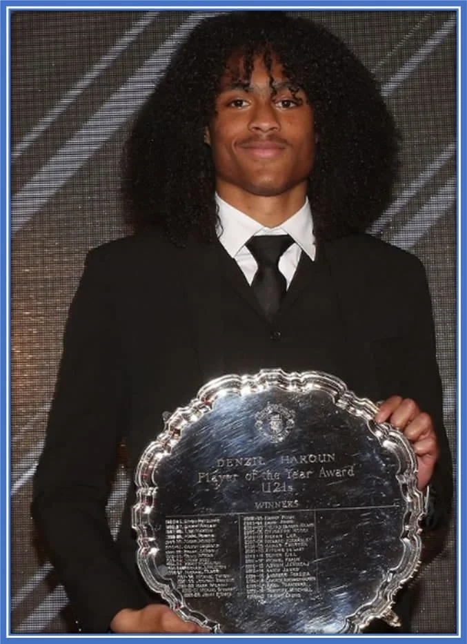 Chong Clinched the Denzil Haroun Award after his impressive debut in the FA Cup. Credit:Instagram/tahithchong. 