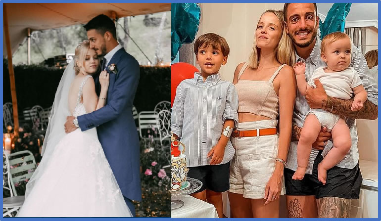 Behold the German star's wedding and years later his two sons. Source: Instagram mel.canizares, Instagram mel.canizares