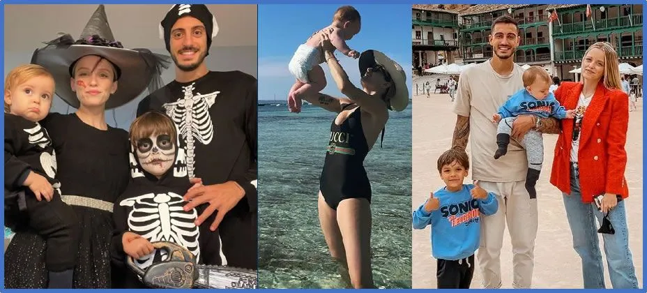 Joselu's Family are very important to him as they spend time often. Photo: Instagram mel.canizares, Instagram mel.canizares, Instagram mel.canizares