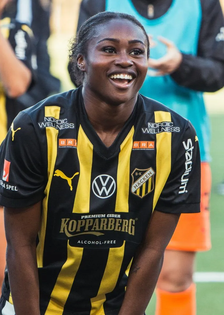 Monica Jusu Bah klar för Manchester United: Svensk stjärna lämnar BK Häcken för WSL-jätten
