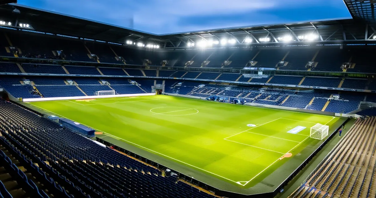 Futbol tarihinin efsane sahası ve merkez dairesi