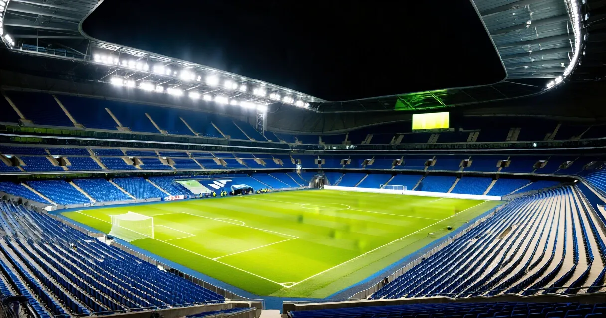 Dutch football defender in training session on professional pitch