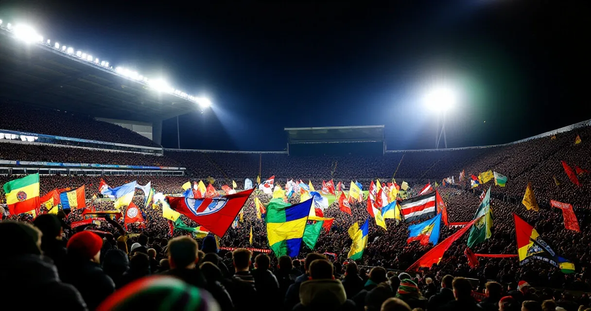 Hamza Abdelkarim celebrating for Barcelona at Camp Nou stadium