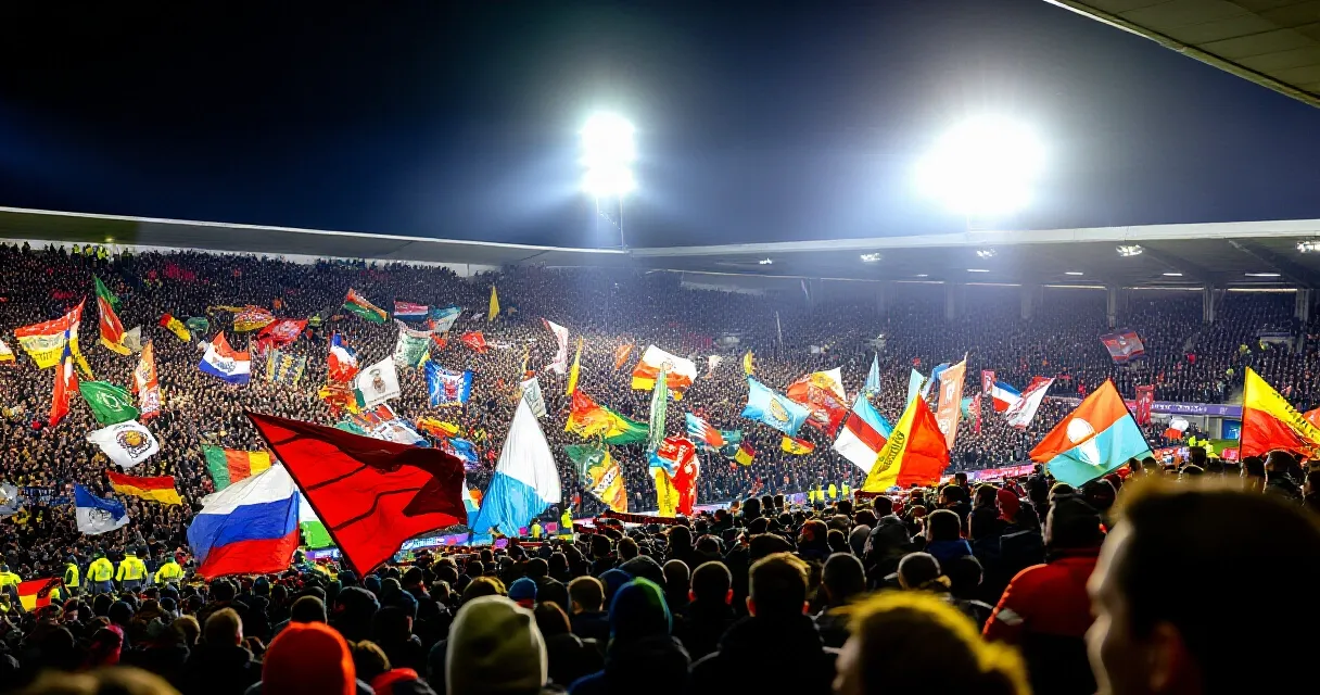 UEFA und FIFA-Funktion&auml;re bei einer Konferenz &ndash; Symbolbild f&uuml;r den institutionellen Machtkampf