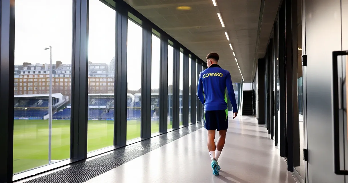 Former Premier League footballer walks toward a London court building