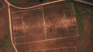 Illustrative football image