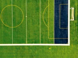 Illustrative football image