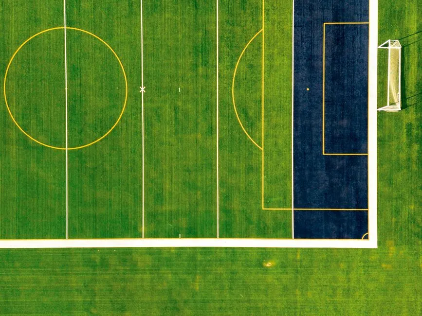 Illustrative football image