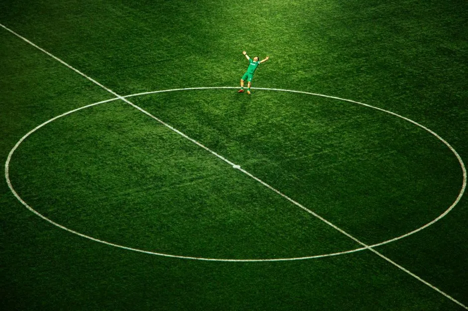 Illustrative football image