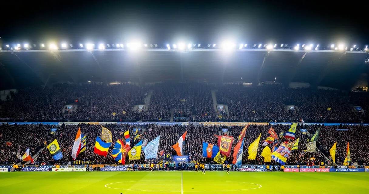 Suasana penuh sesak di Anfield saat pertandingan Premier League