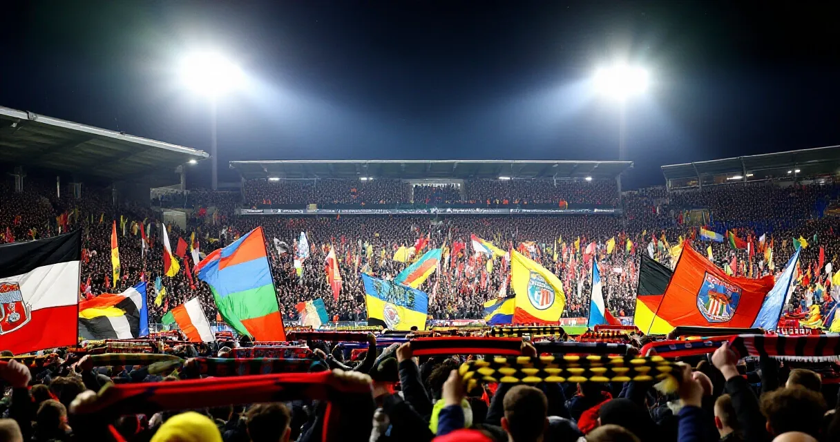 Aficionados del Valencia CF protestando en Mestalla durante la jornada 4 de LaLiga 2026