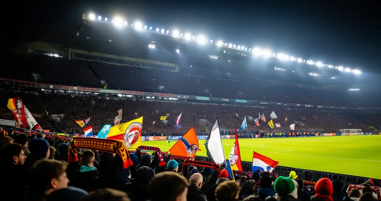 Jovem atacante brasileiro conduzindo a bola em partida da Premier League sob luzes do est&aacute;dio