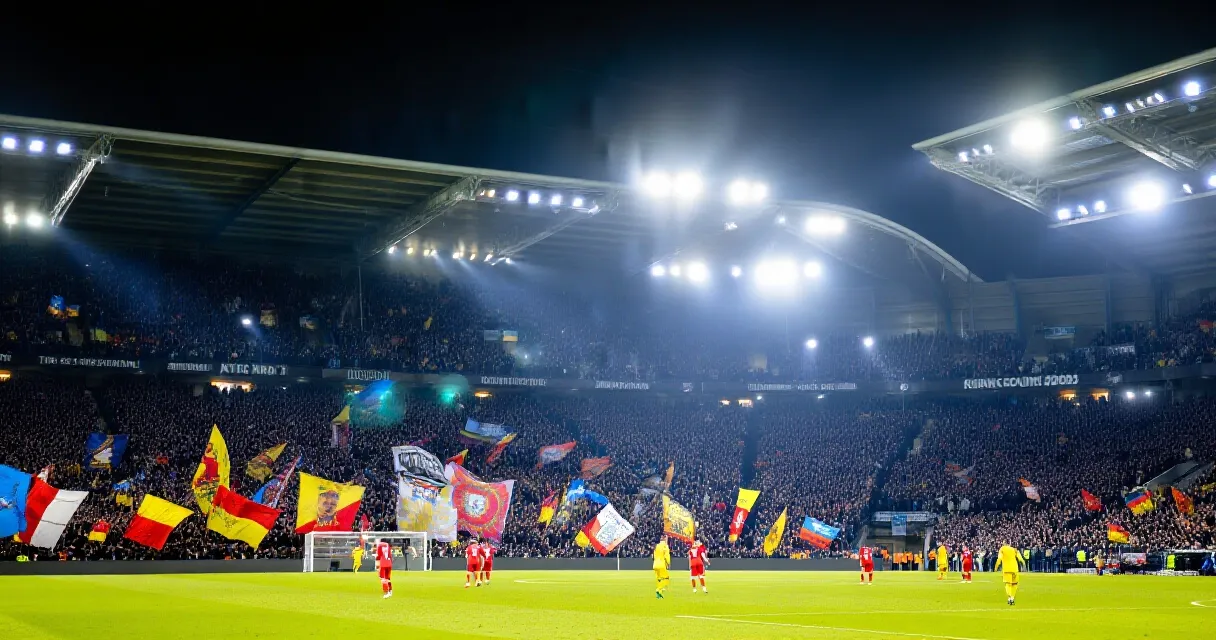 Svensk landslagsspelare firar mål under Nations League-match