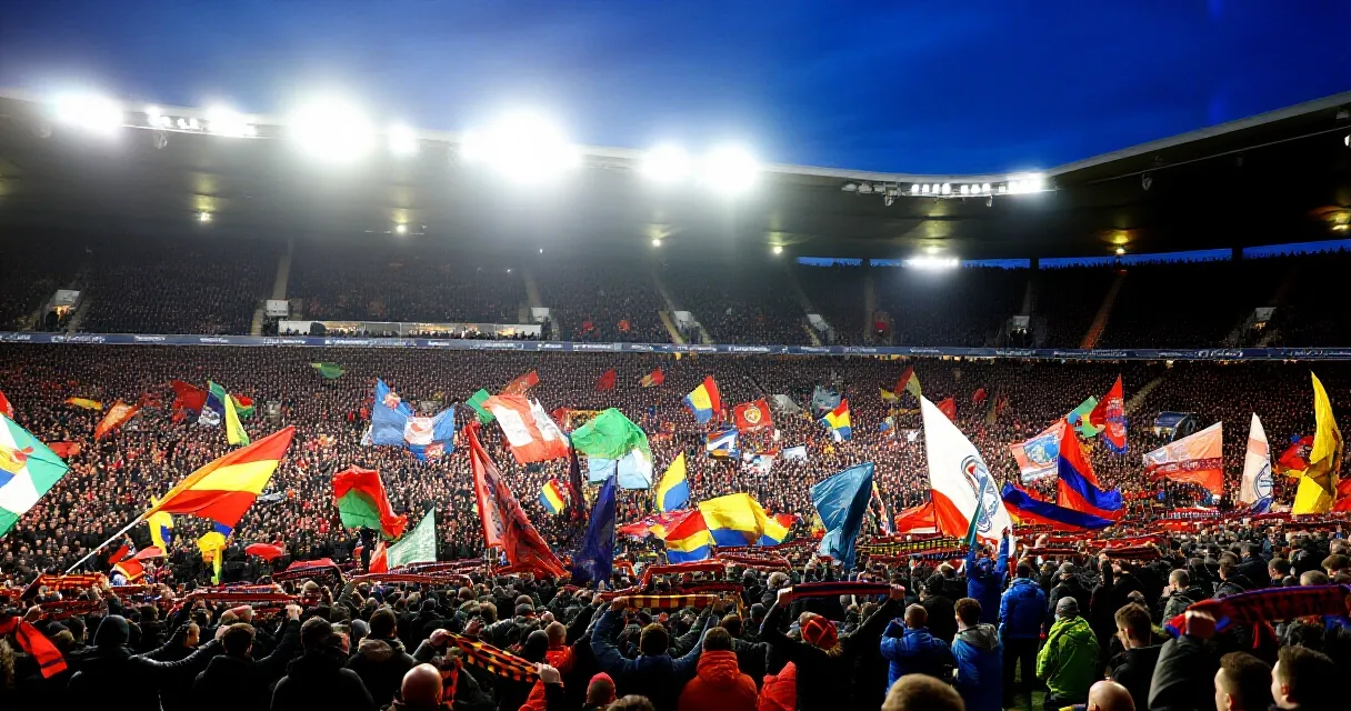Futbol akademisi antrenman sahası, genç oyuncular antrenman yapıyor